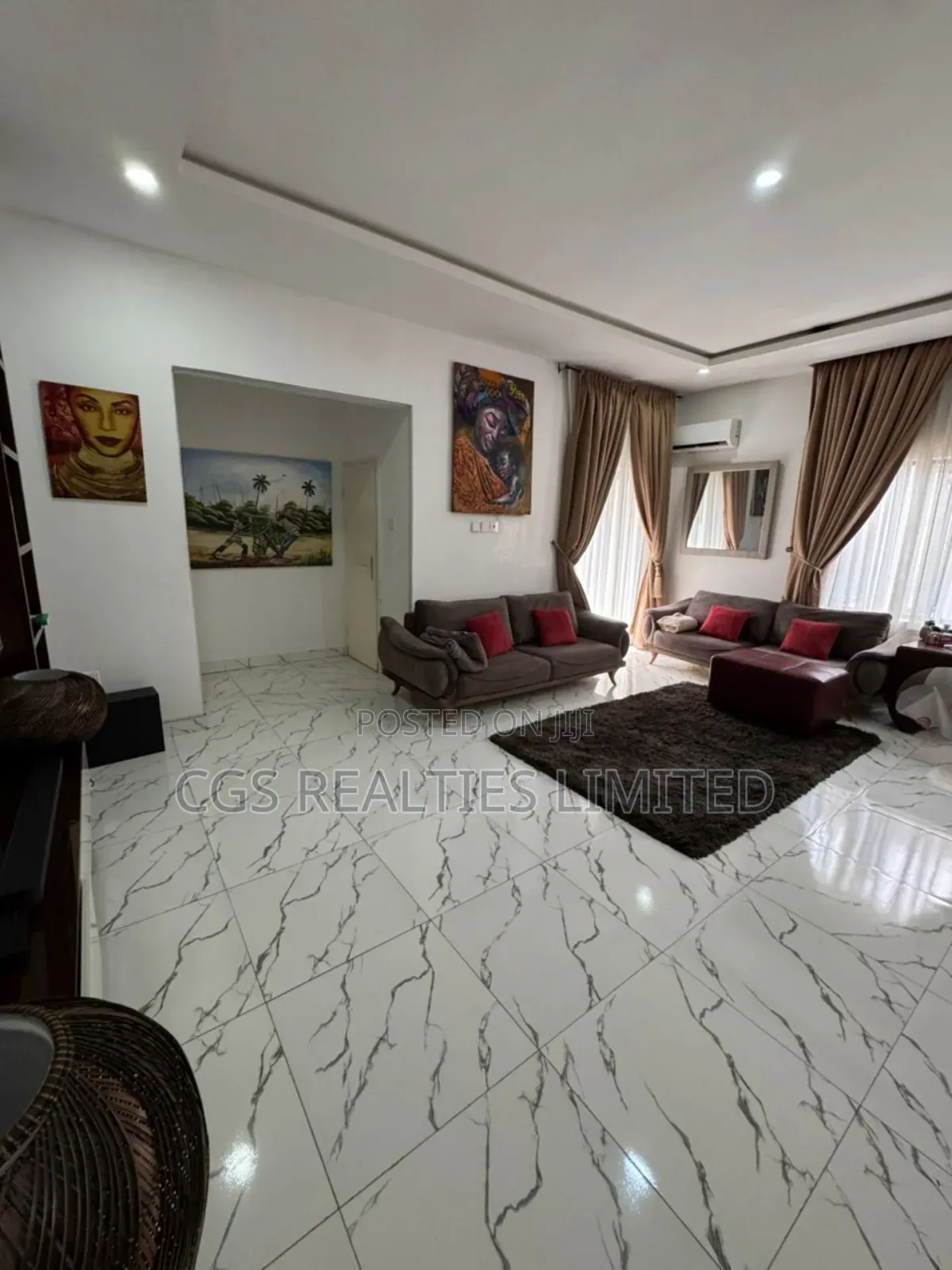 Furnished 2bdrm Apartment in Citiscape Villa, Guzape District for rent