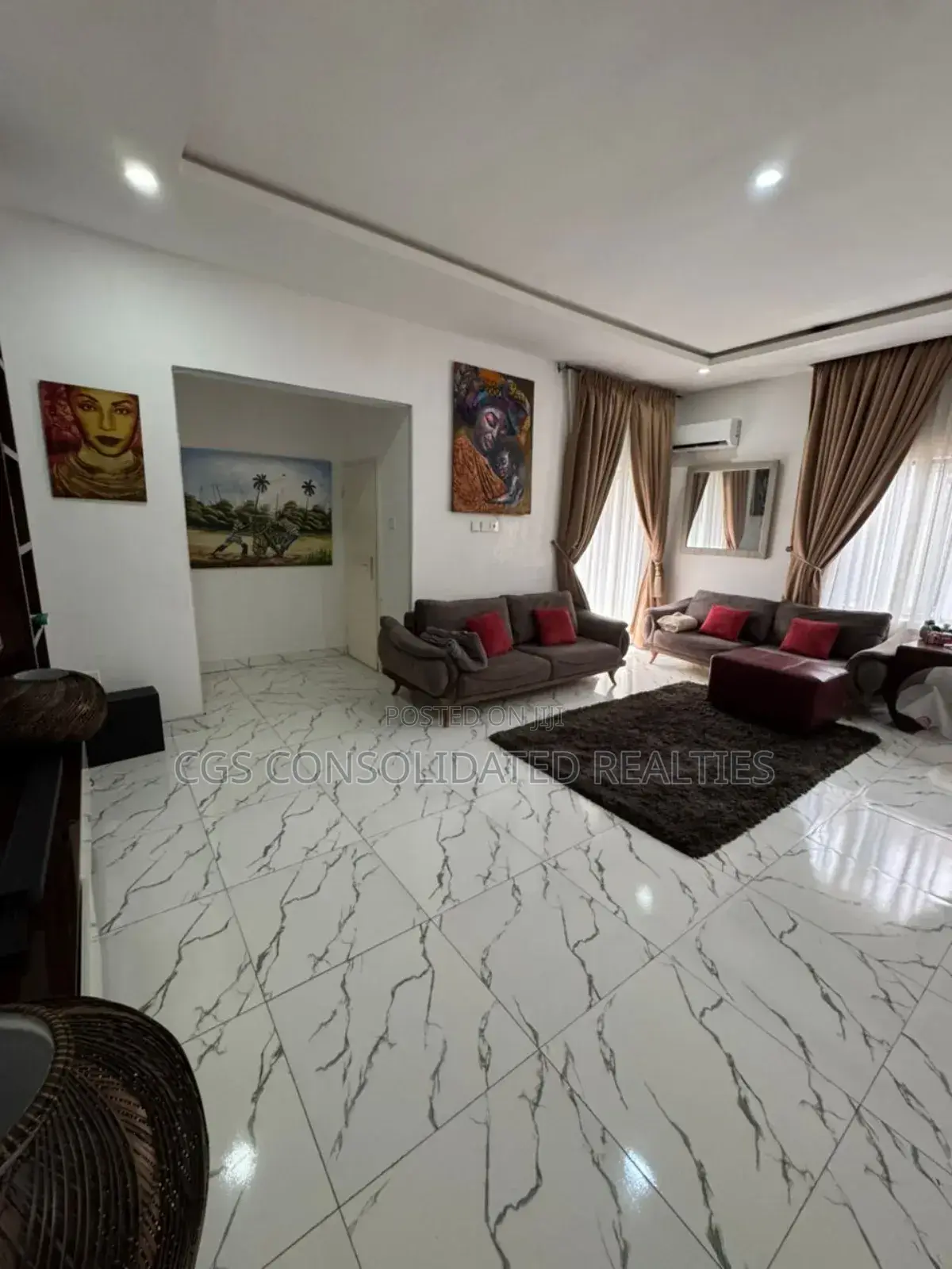 Furnished 2bdrm Apartment in Citiscape Villa, Guzape District for rent