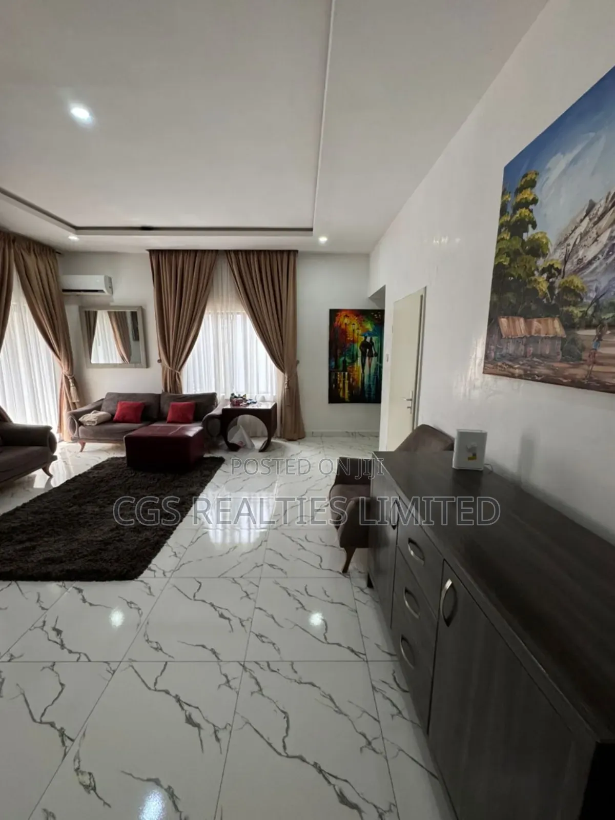 Furnished 2bdrm Apartment in Citiscape Villa, Guzape District for rent