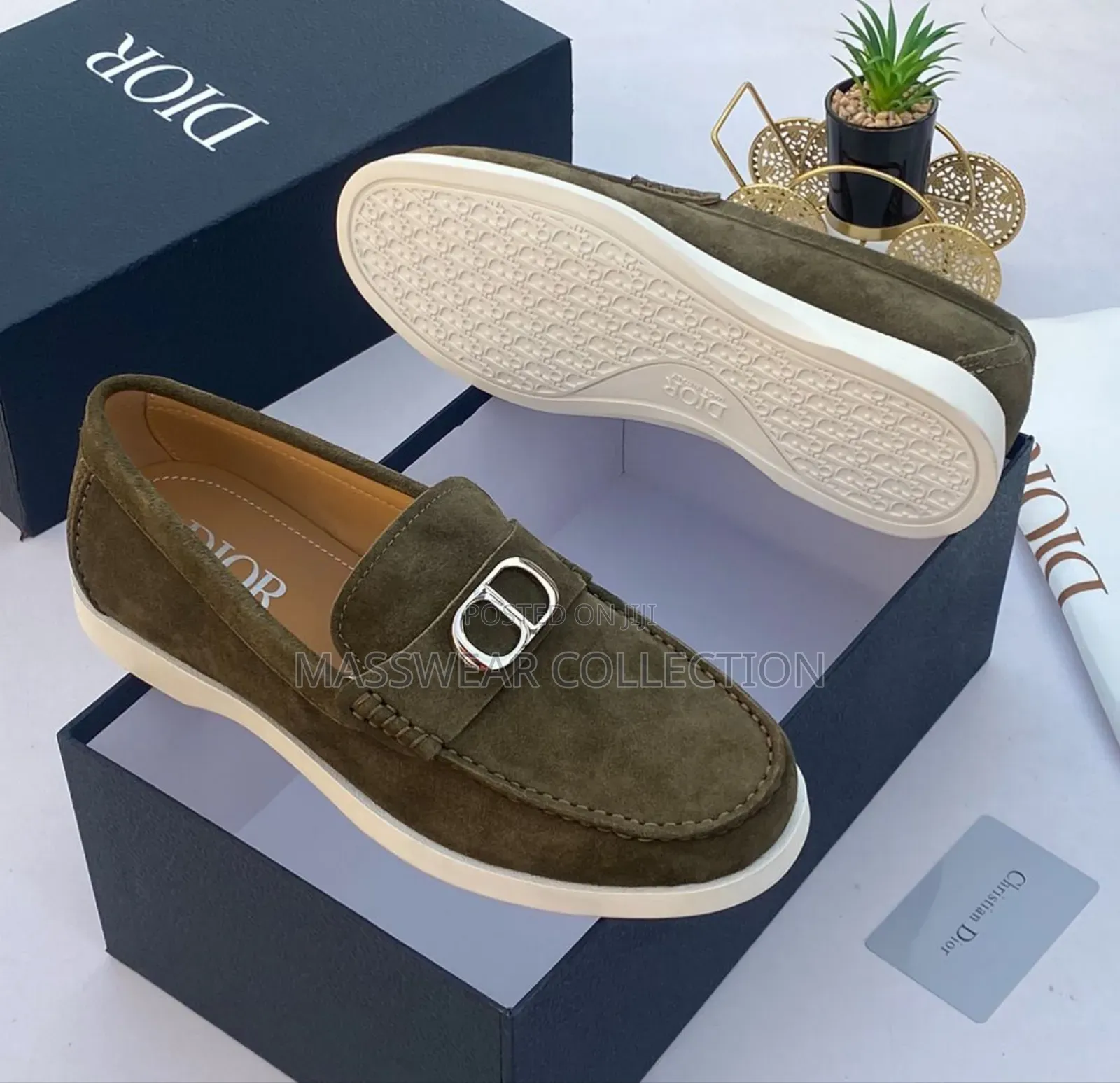 Dior Suede Loafers Sneakers