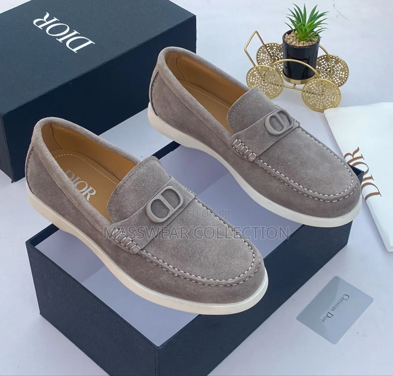 Dior Suede Loafers Sneakers
