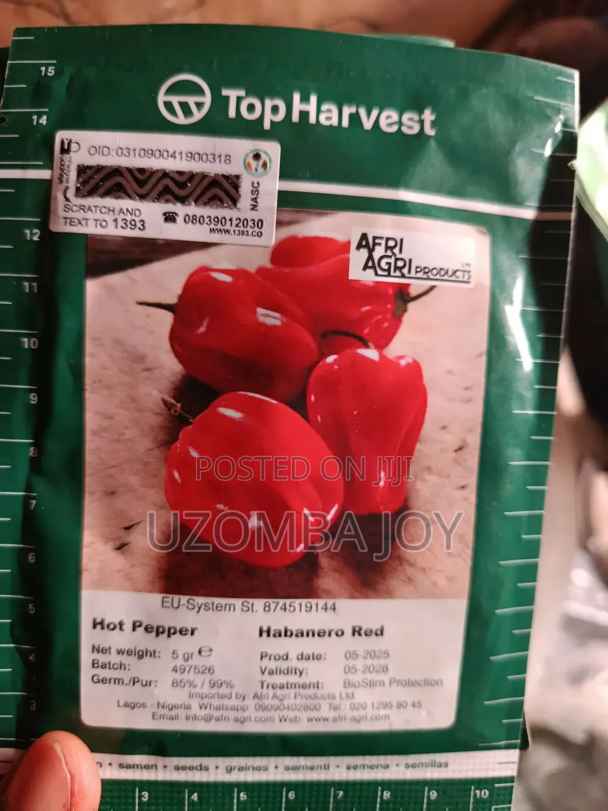 Habanero Red 5g