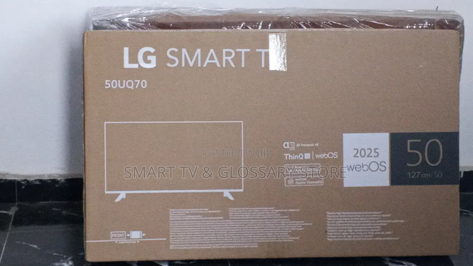 50 Inches Lg Smart Tv With Ai Processor 4k Apple Air Play