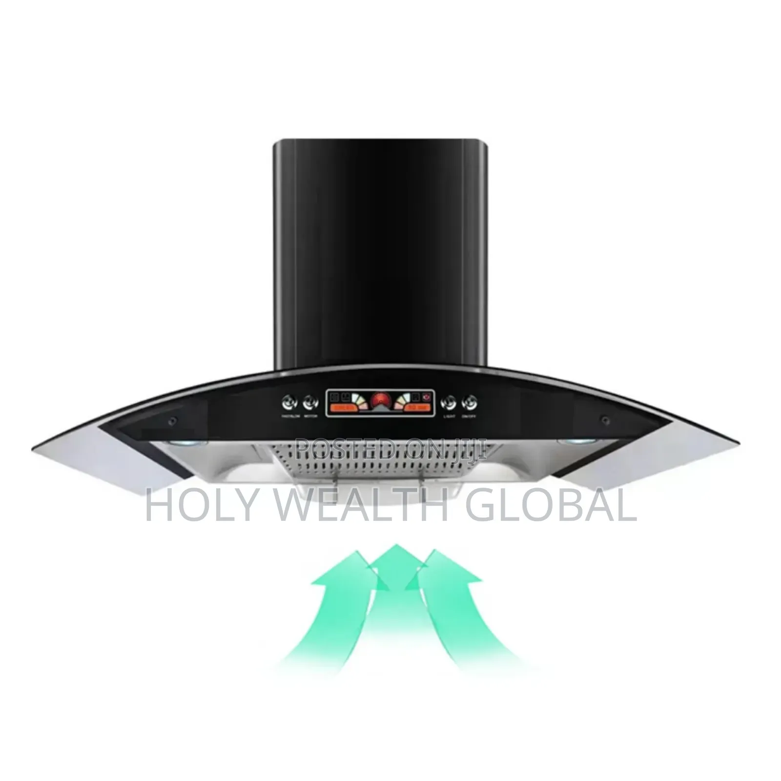 Modern Glass Kitchen Chimney / Cooker Hood/ Heat Extractor Video Below