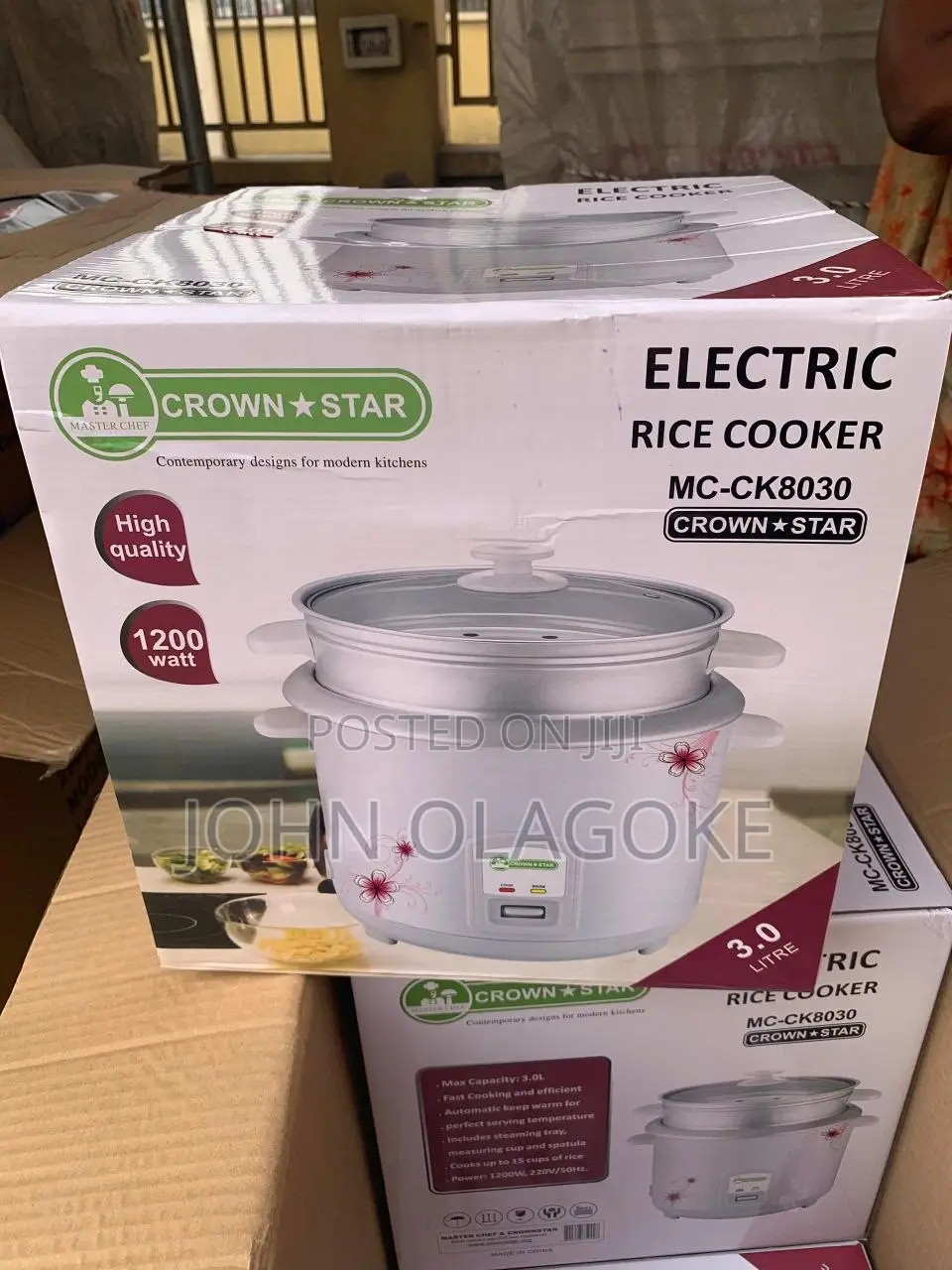 3l Rice Cooker Crownstar