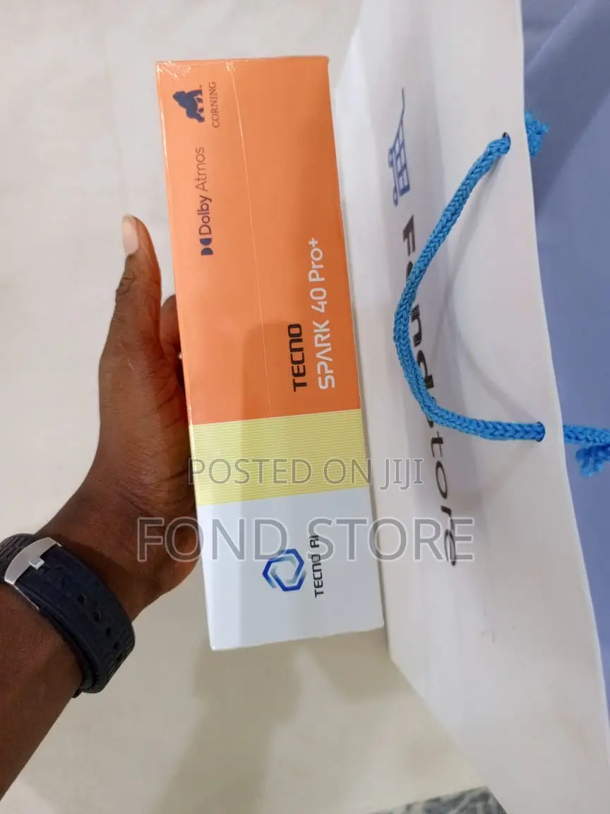 New Tecno Spark 40 Pro+ 128 GB Black