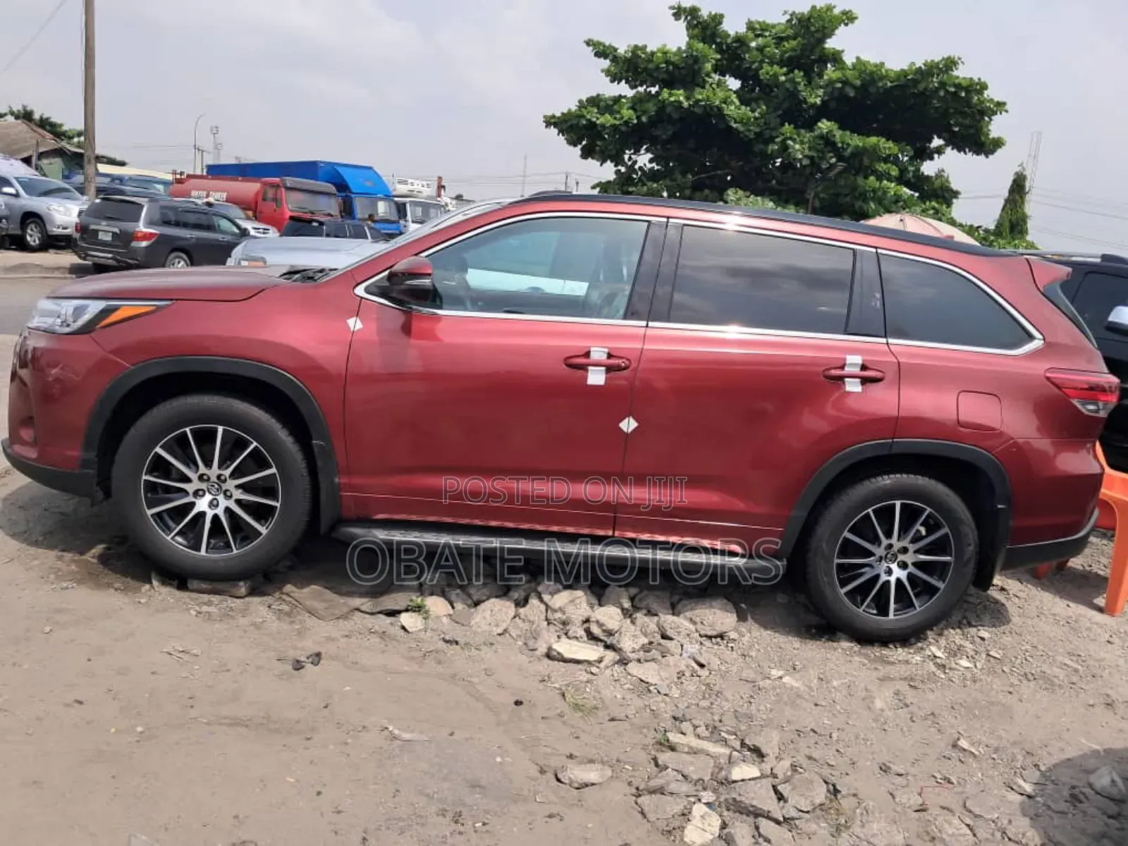 Toyota Highlander Limited 4x4 V6 (3.5L 6cyl 8A) 2018 Red