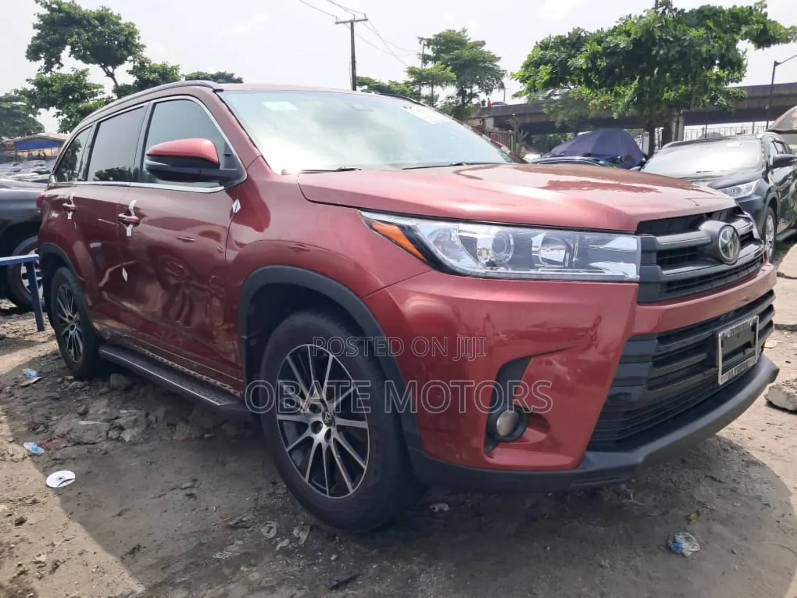 Toyota Highlander Limited 4x4 V6 (3.5L 6cyl 8A) 2018 Red
