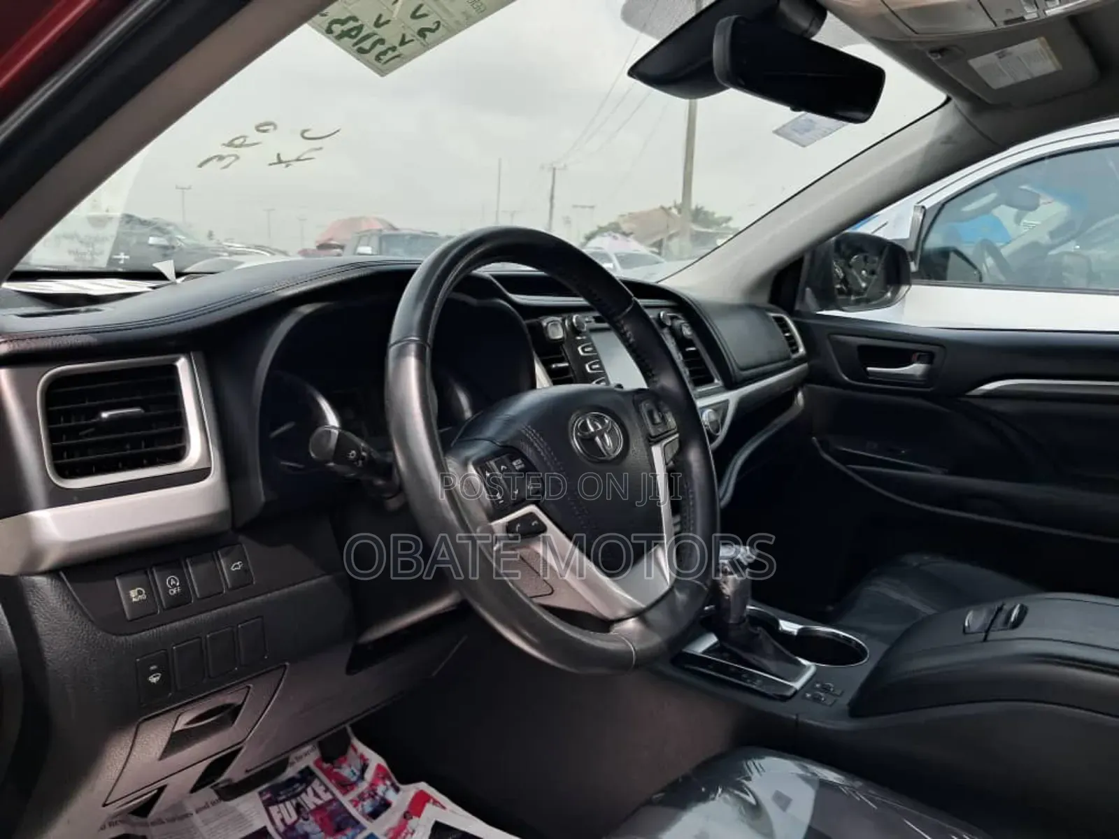 Toyota Highlander Limited 4x4 V6 (3.5L 6cyl 8A) 2018 Red