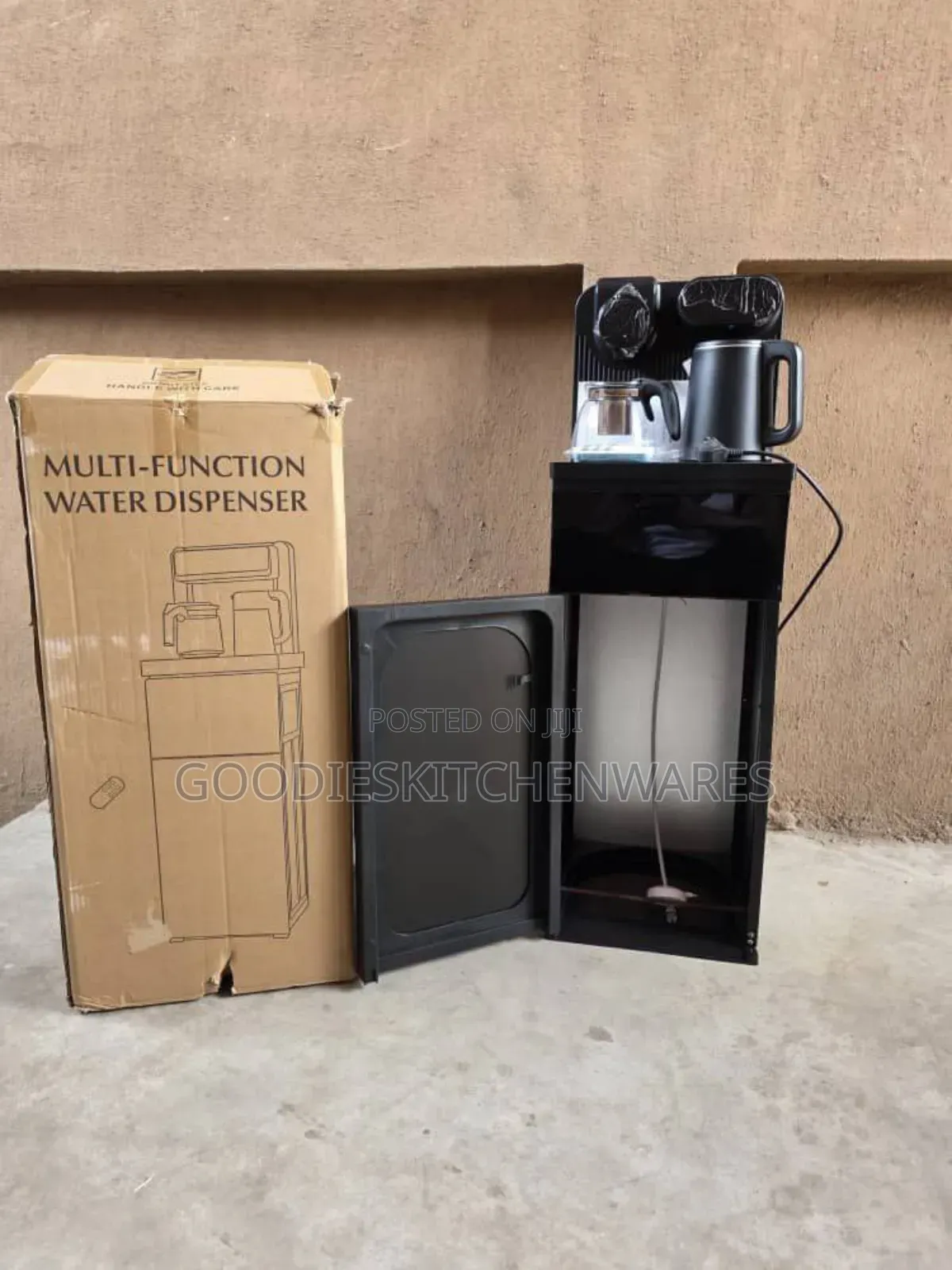 Hot and Cold Water Dispenser With Hot Plate and Coffee Maker