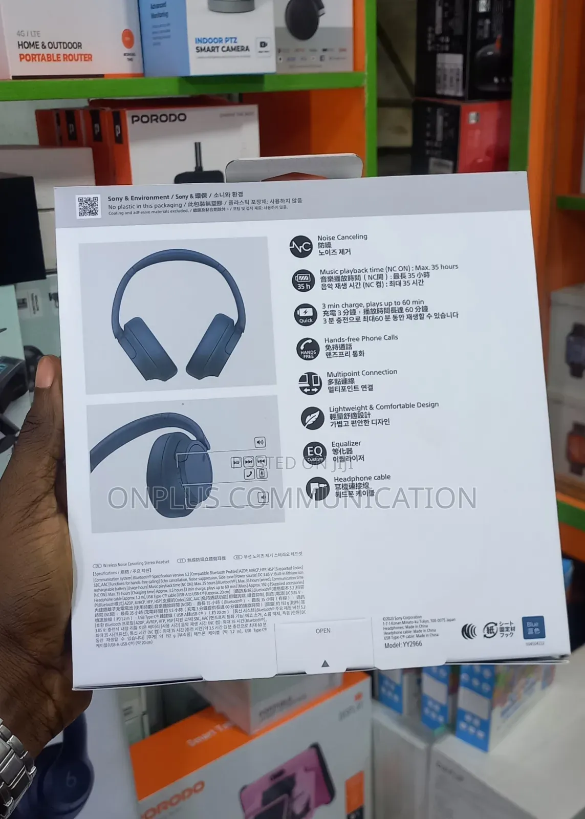 Sony Wh-Ch720n Wireless Noise-Canceling Headphones