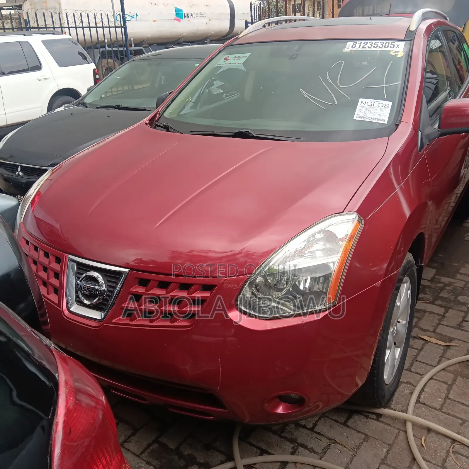 Nissan Rogue S 2008 Red