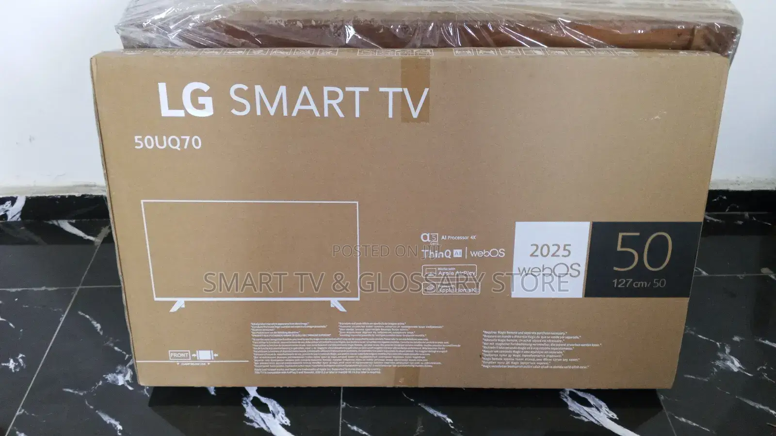50 Inches Smart Tv With Great Improved Gb Inbuilt Air Play