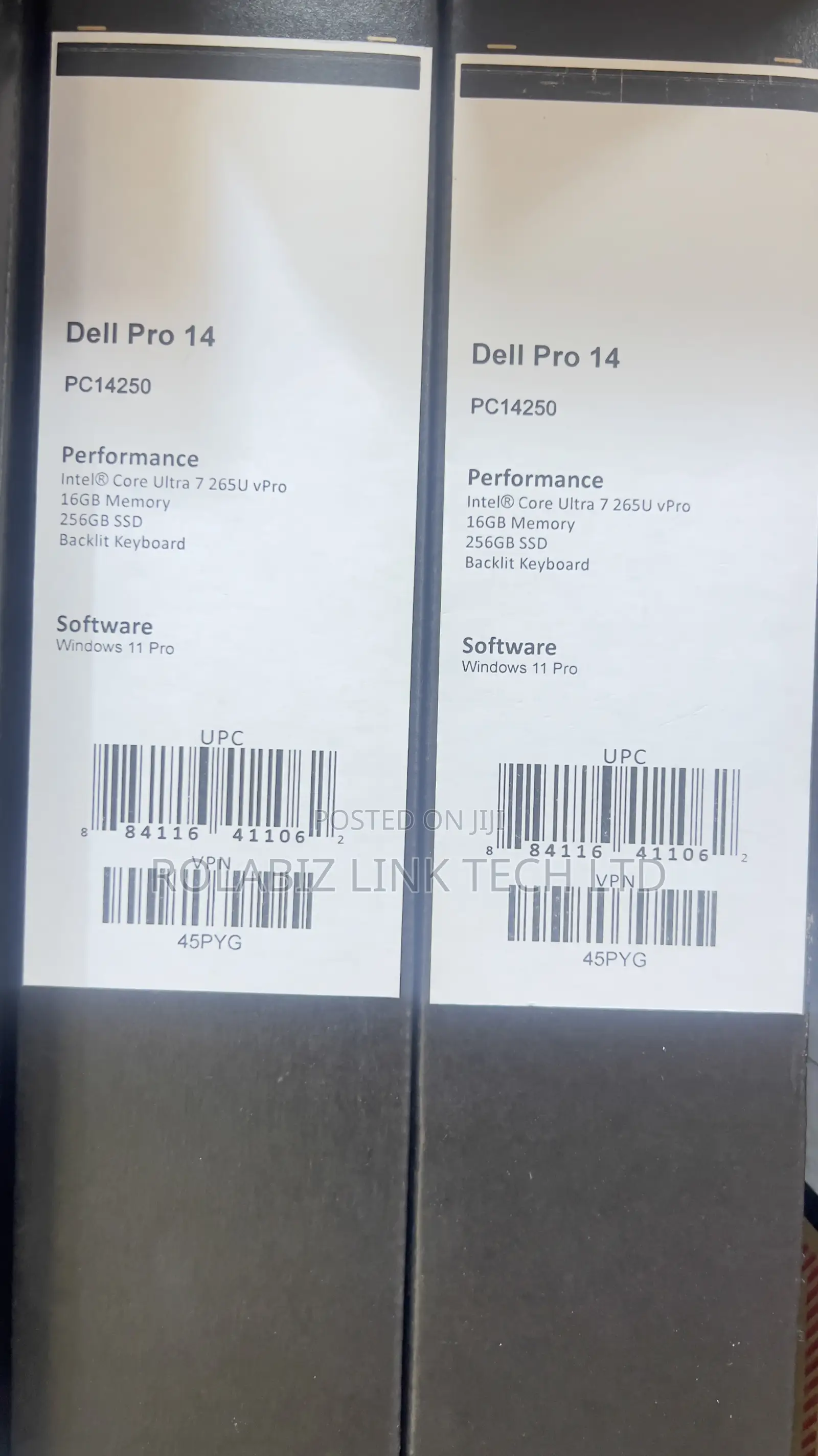 New Laptop Dell Pro 14 16GB Intel Core Ultra 7 SSD 512GB