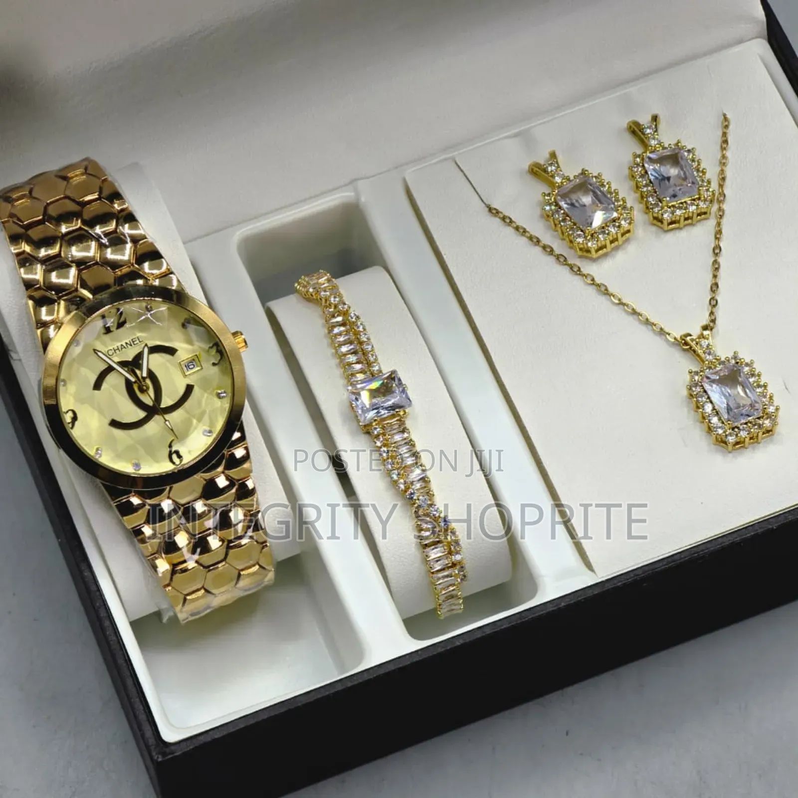 Female Jewelry+Bracelet+Ring+Necklace