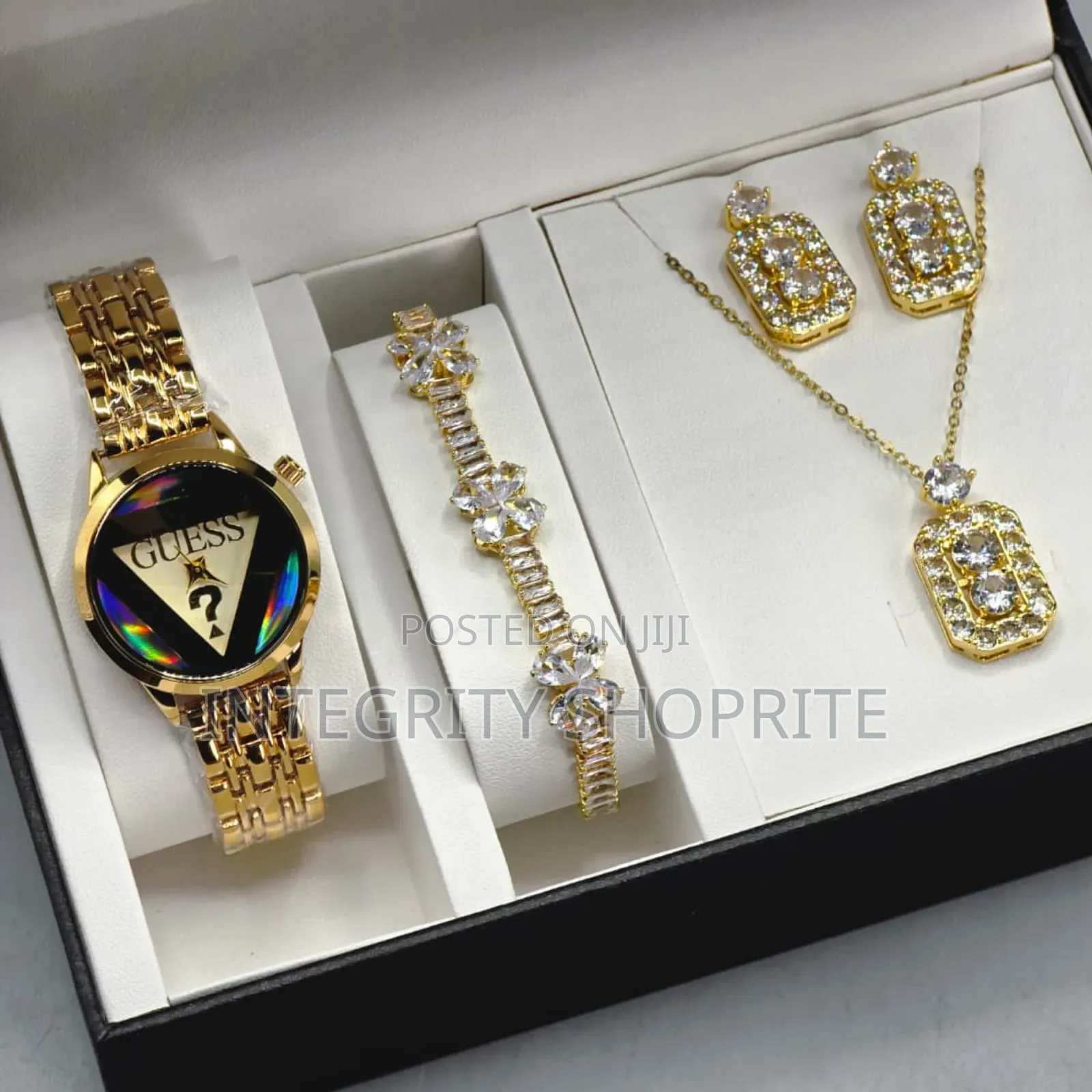 Female Jewelry+Bracelet+Ring+Necklace