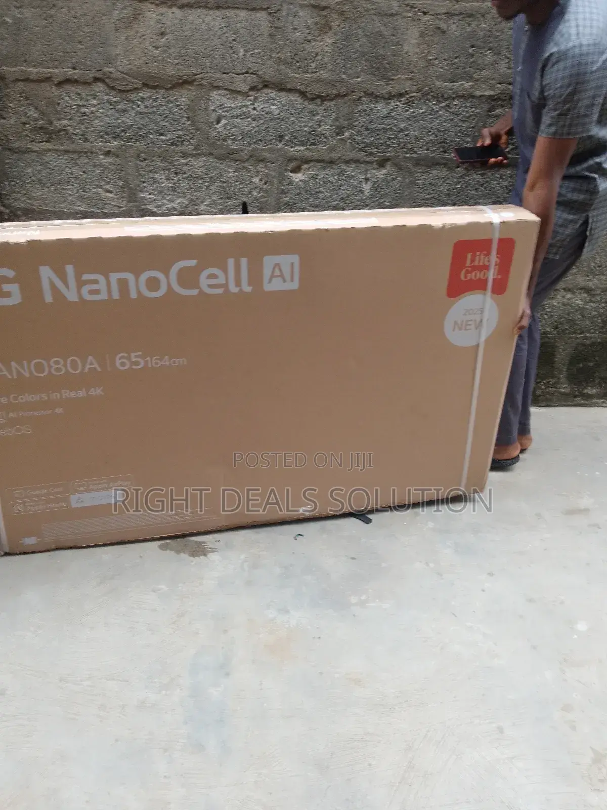 Lg Nanocell 65" Tv | Slim Design, Powerful Α7 Ai Processor