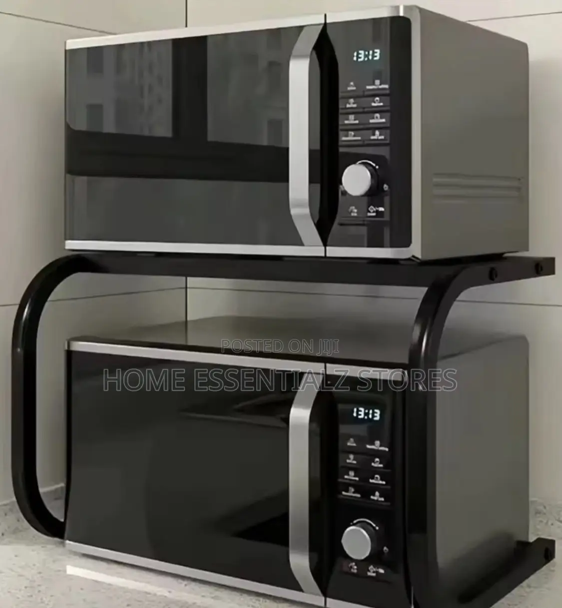 Single Tier Microwave Stand Organizer - Microwave Rack