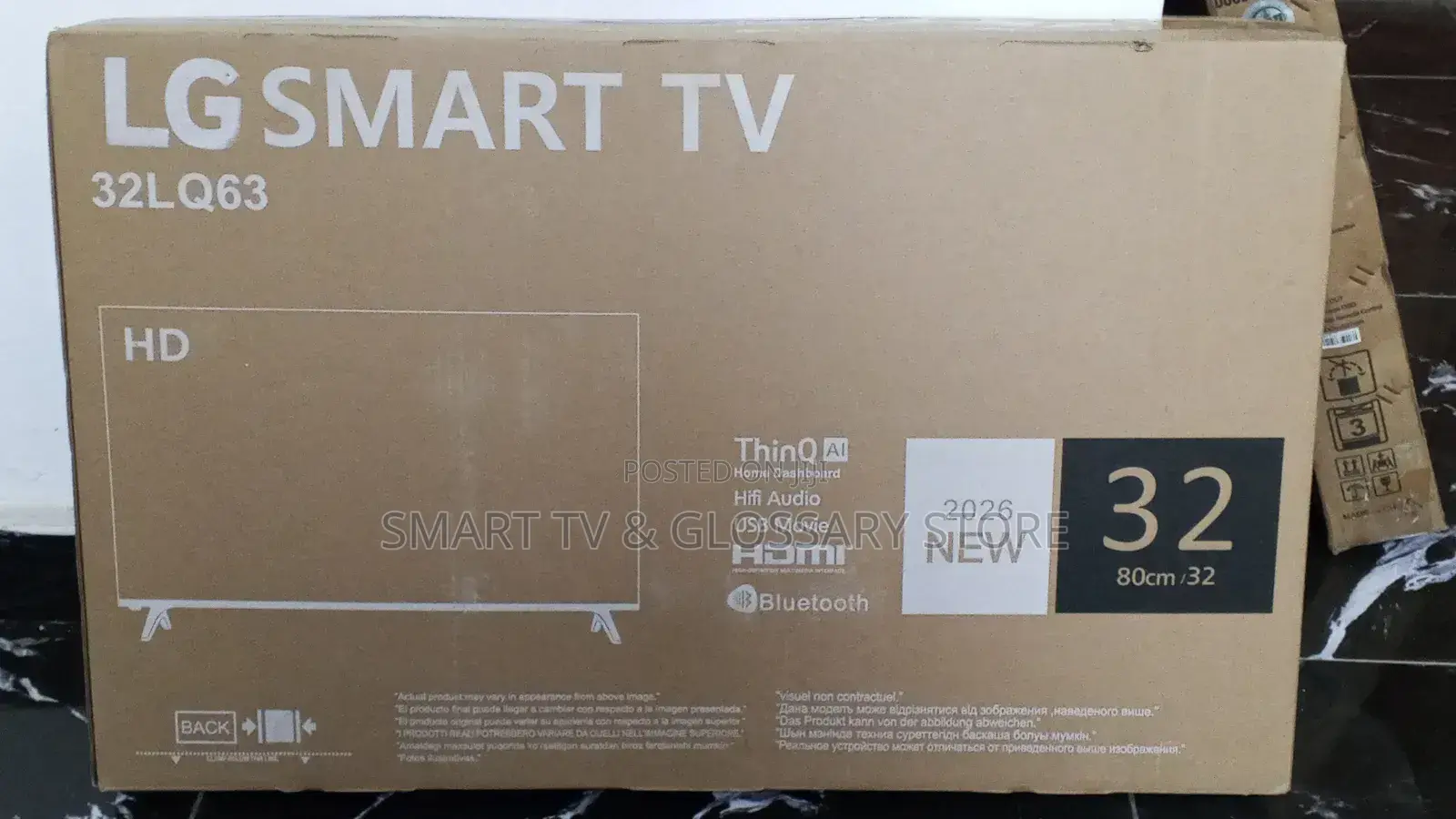 32 Inches Smart Tv With Great Improved Gb Inbuilt Air Play