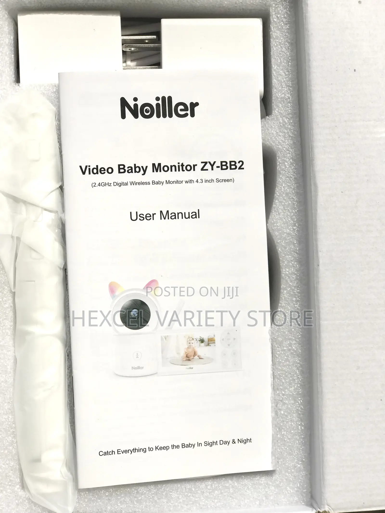 Noiller Baby Monitor Camera– Clear Audio Safe Monitoring