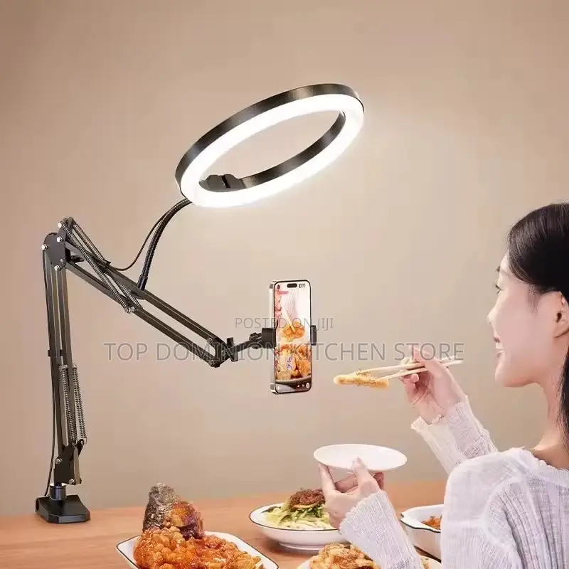 Led Ring Light With Flexible Arm Phone
