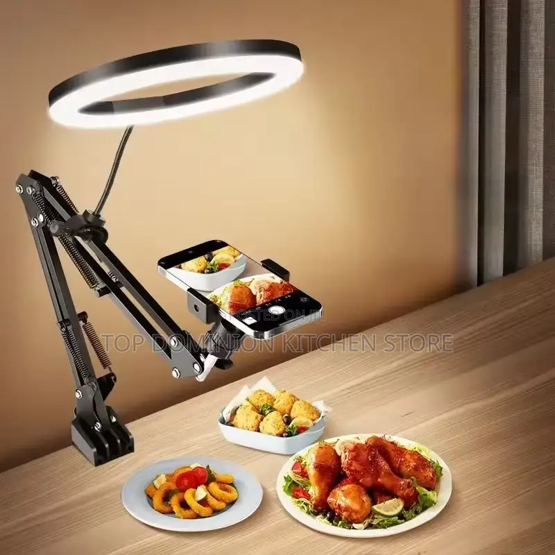 Led Ring Light With Flexible Arm Phone