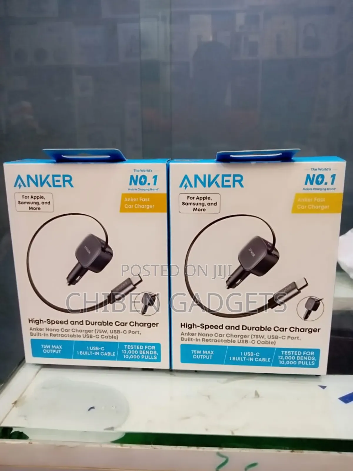 Anker Usb-C Car Charger 75w Max Ultra Compact Type C Fast Car Charger