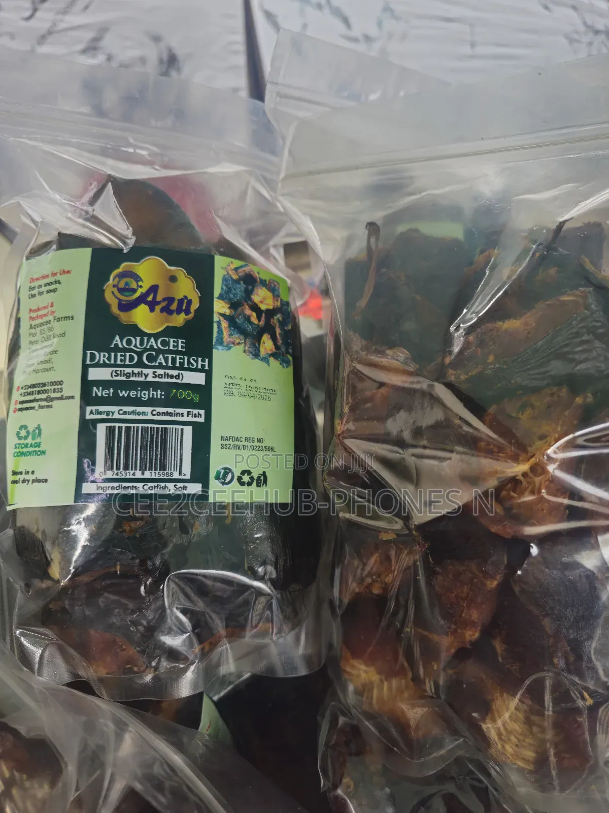 Aquacee 700g Dried Catfish