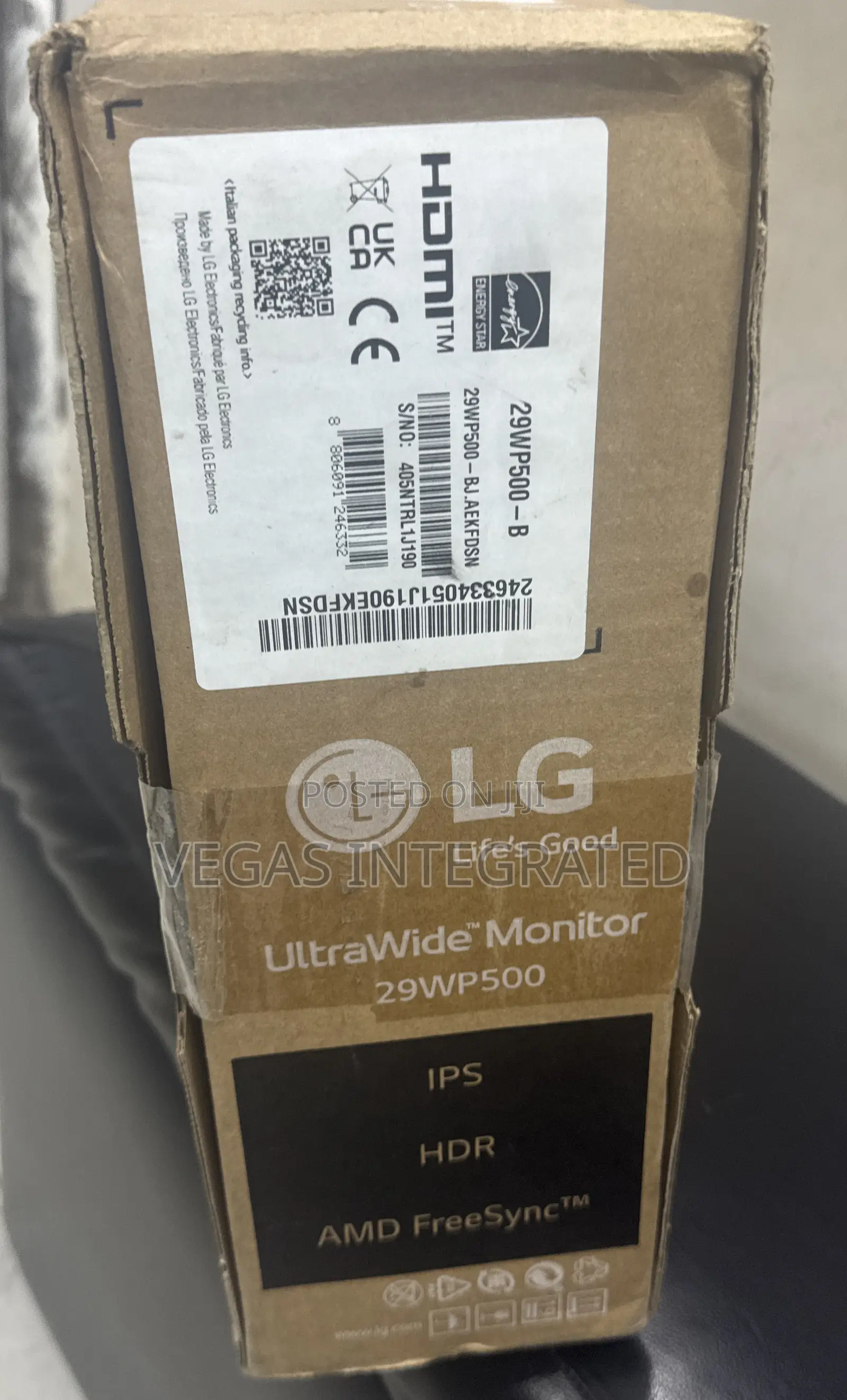Lg 29wp500 29" 21:9 Ultrawide Full Hd Ips Monitor With Amd Freesync