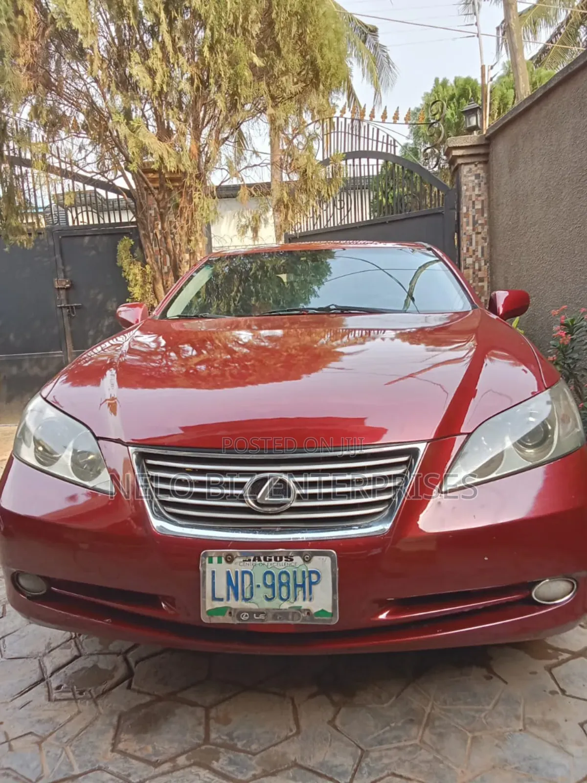 Lexus ES 350 2008 Red