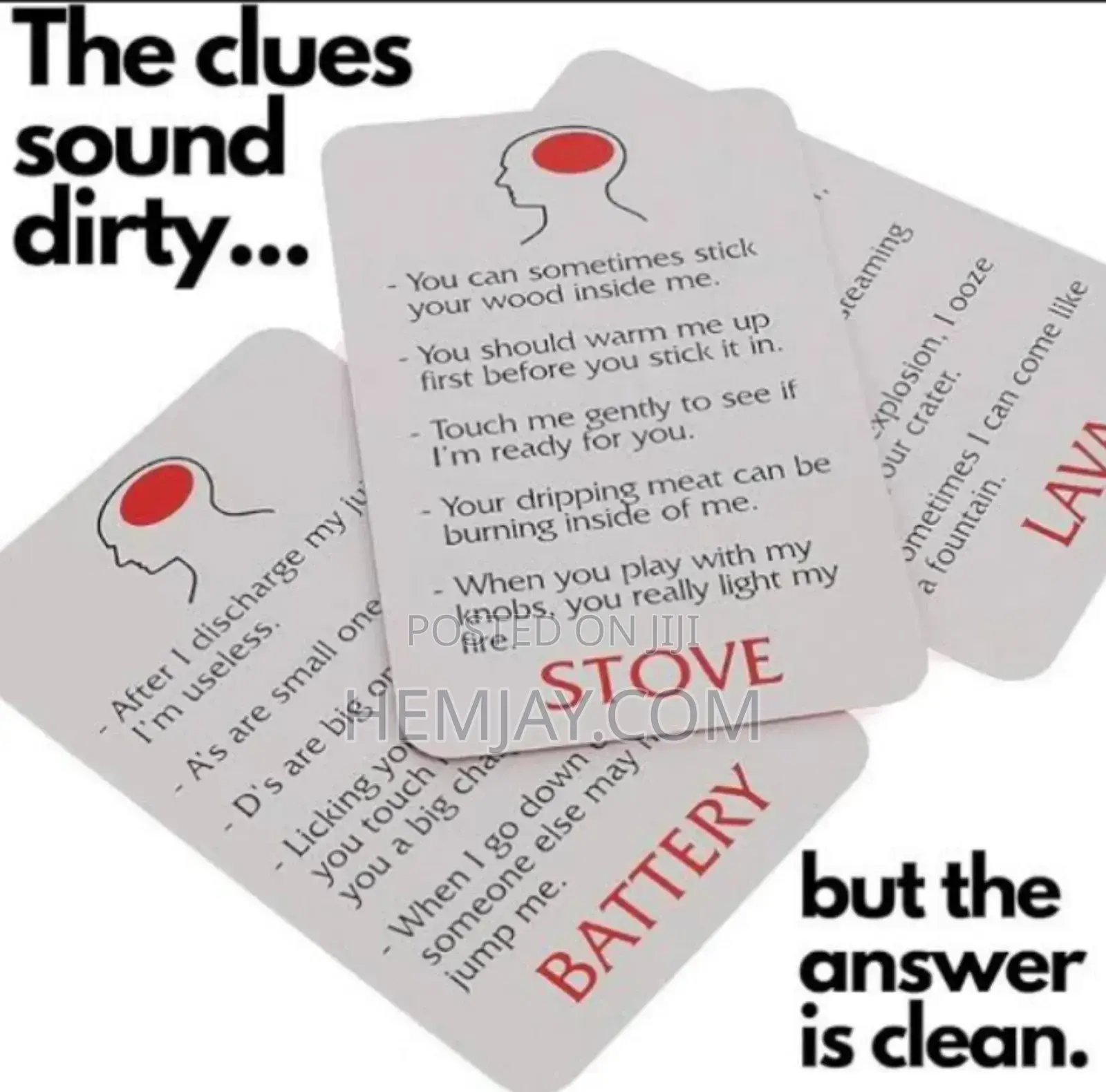 Dirty Minds 18+ Best Party Card Game. (Click To See More Images....