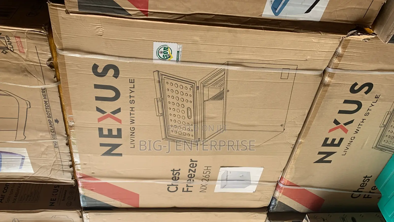 Nexus Chest Freezer - 210liters (Nx-265)