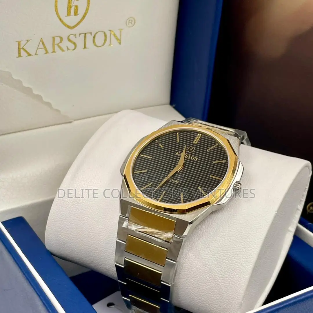 Karton Chain Watch and Rubber Watch