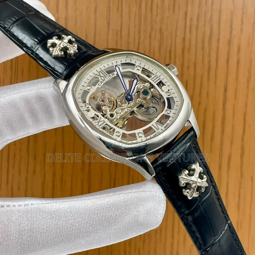 Original Carier Chain and Leather Watch Available