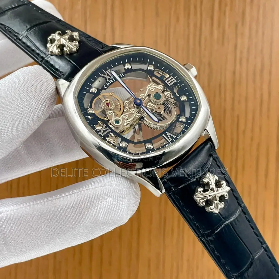 Original Carier Chain and Leather Watch Available
