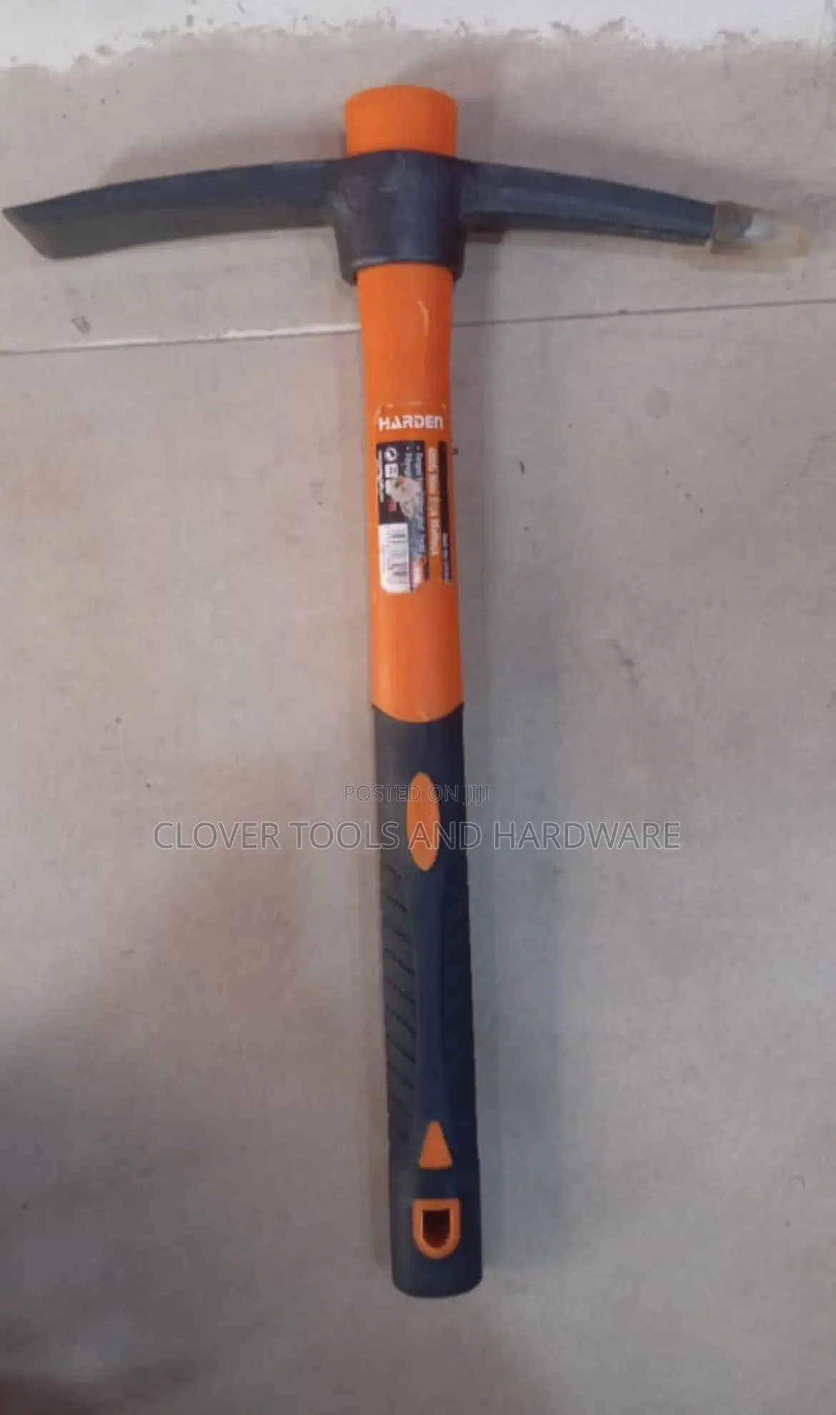 Harden 400g Mattock / Pickaxe/ Digger With Fiberglass Handle