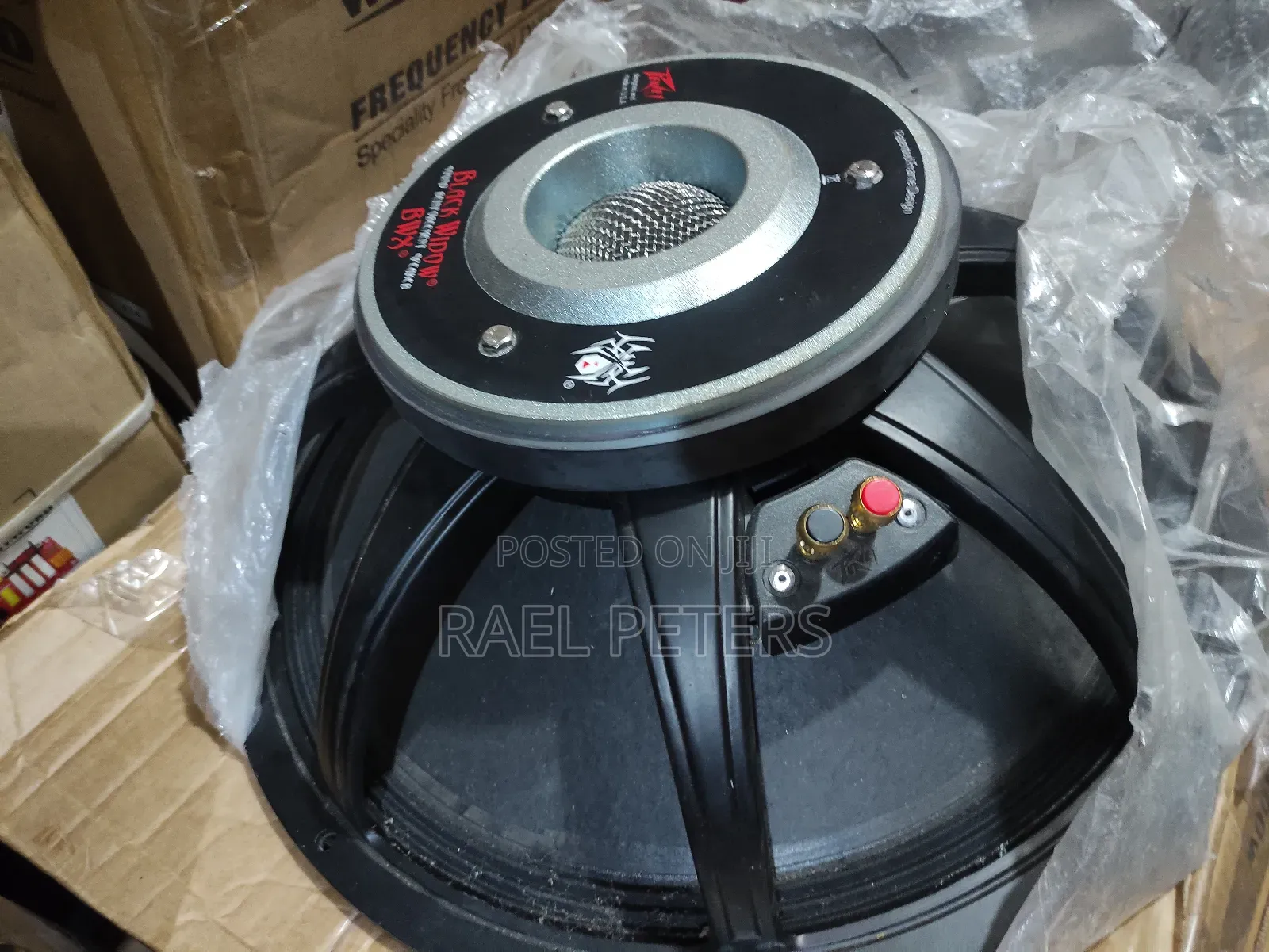 Legendary Peavey Black Widow 18" Woofer (Perfect Replica)
