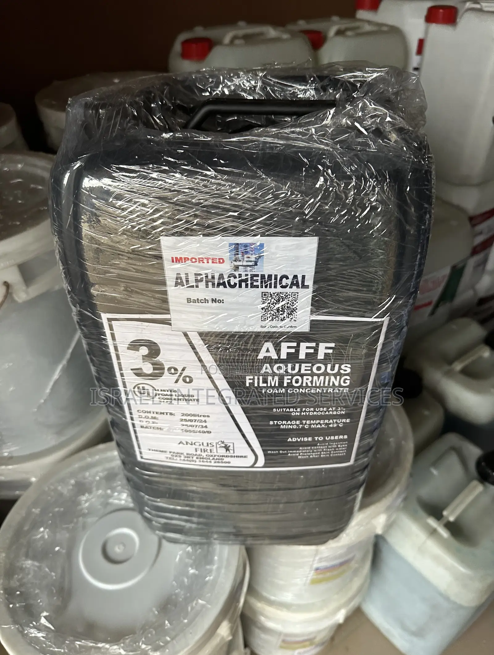 Aqueous Film-Forming Foam (Afff 25l)
