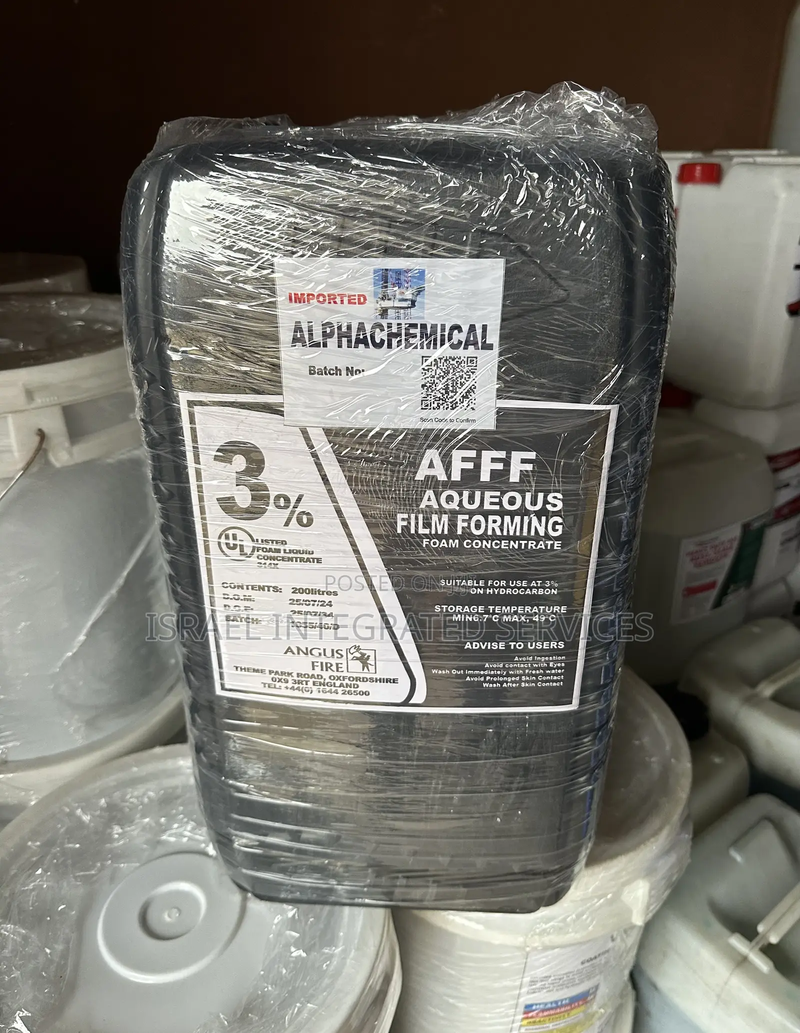 Aqueous Film-Forming Foam (Afff 25l)