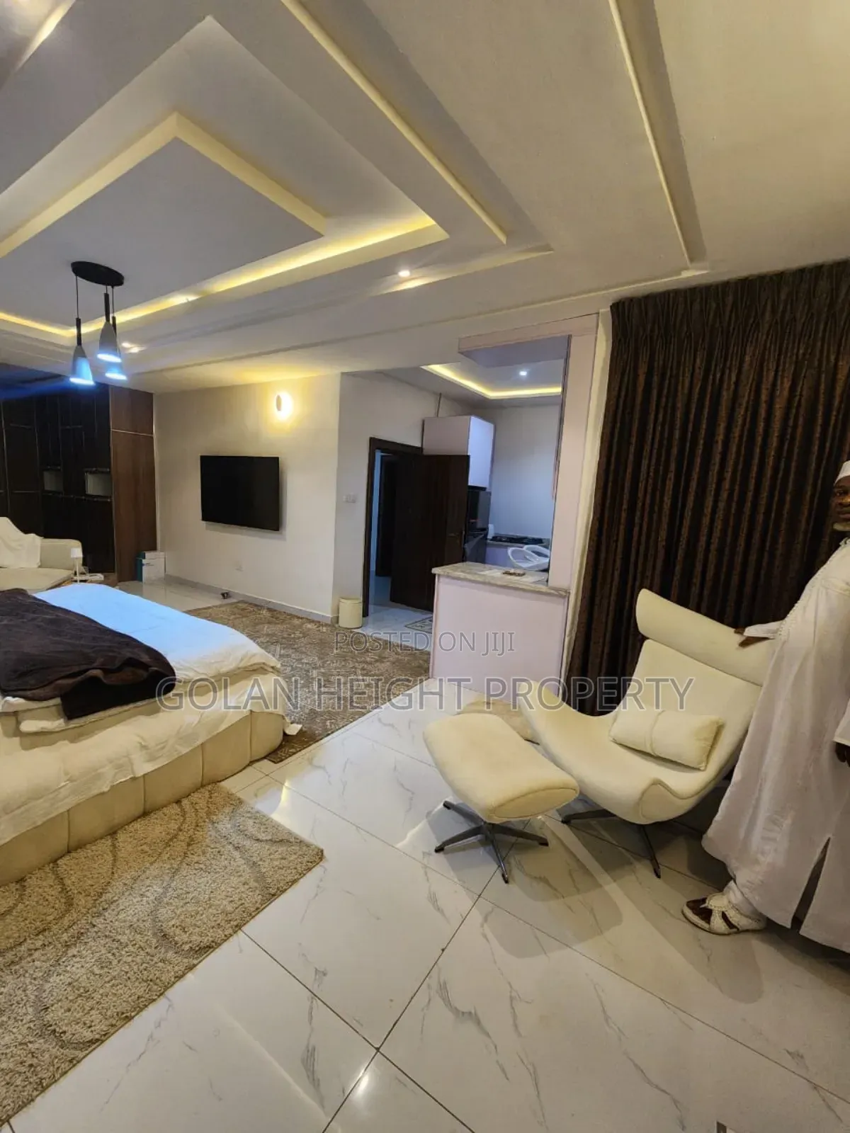 Furnished 3bdrm Apartment in Diplomatic Zone, Katampe Extension