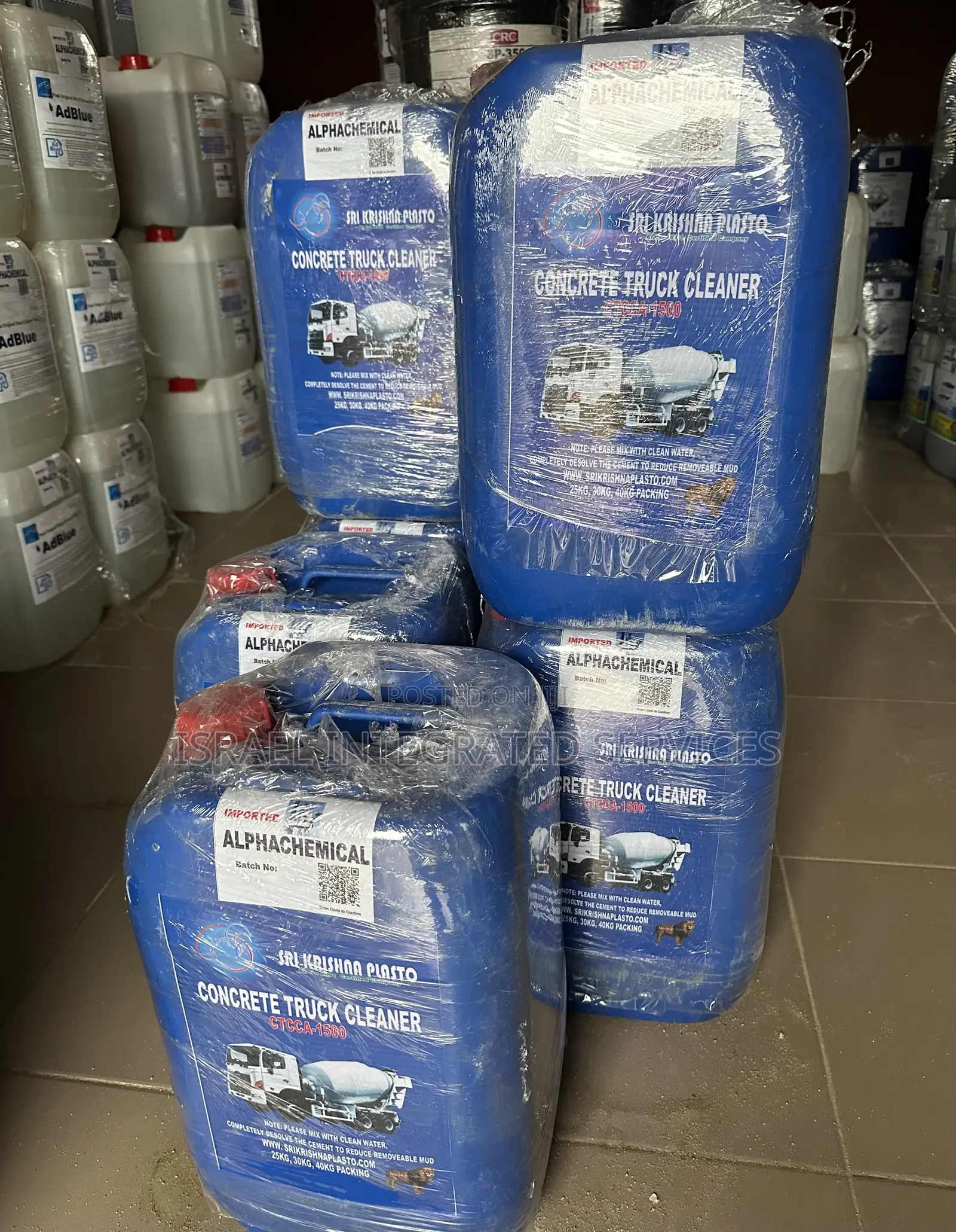 Concrete Truck Cleaner 25l