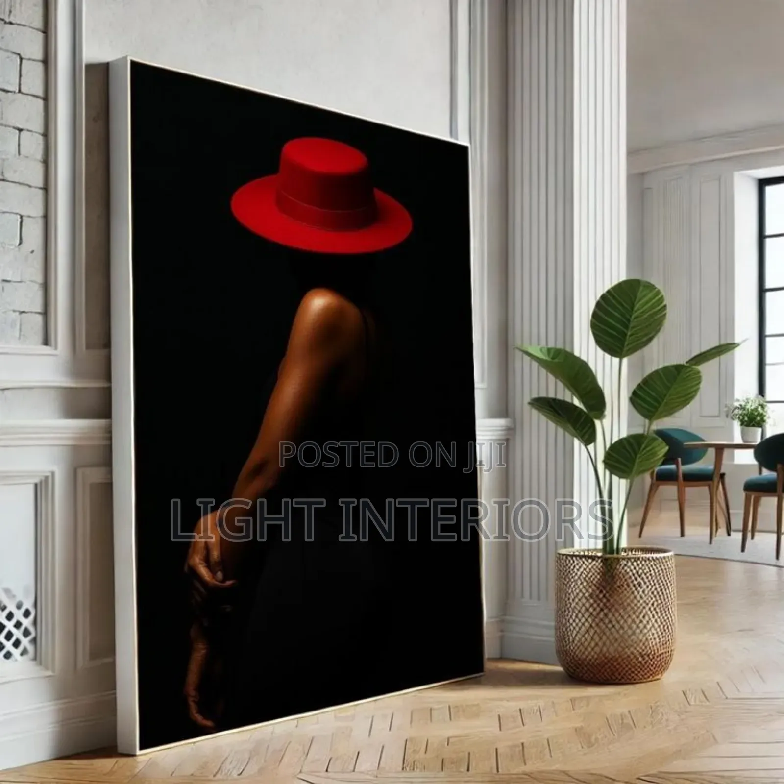 36 X 60 Inche Large Boss Lady Art Frame With Acrylic Glass