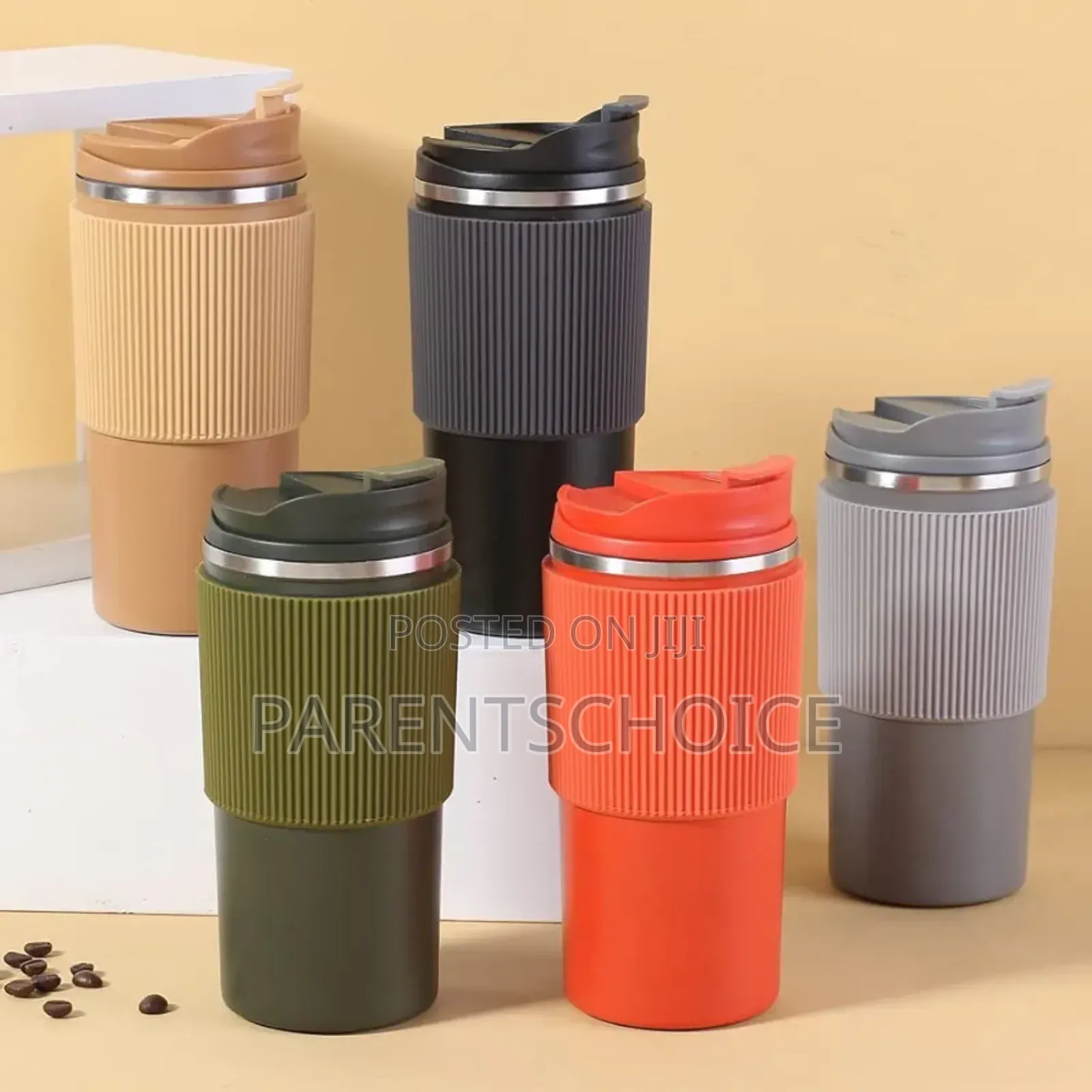 0.5ml Double Stainless Steel Coffee Mug