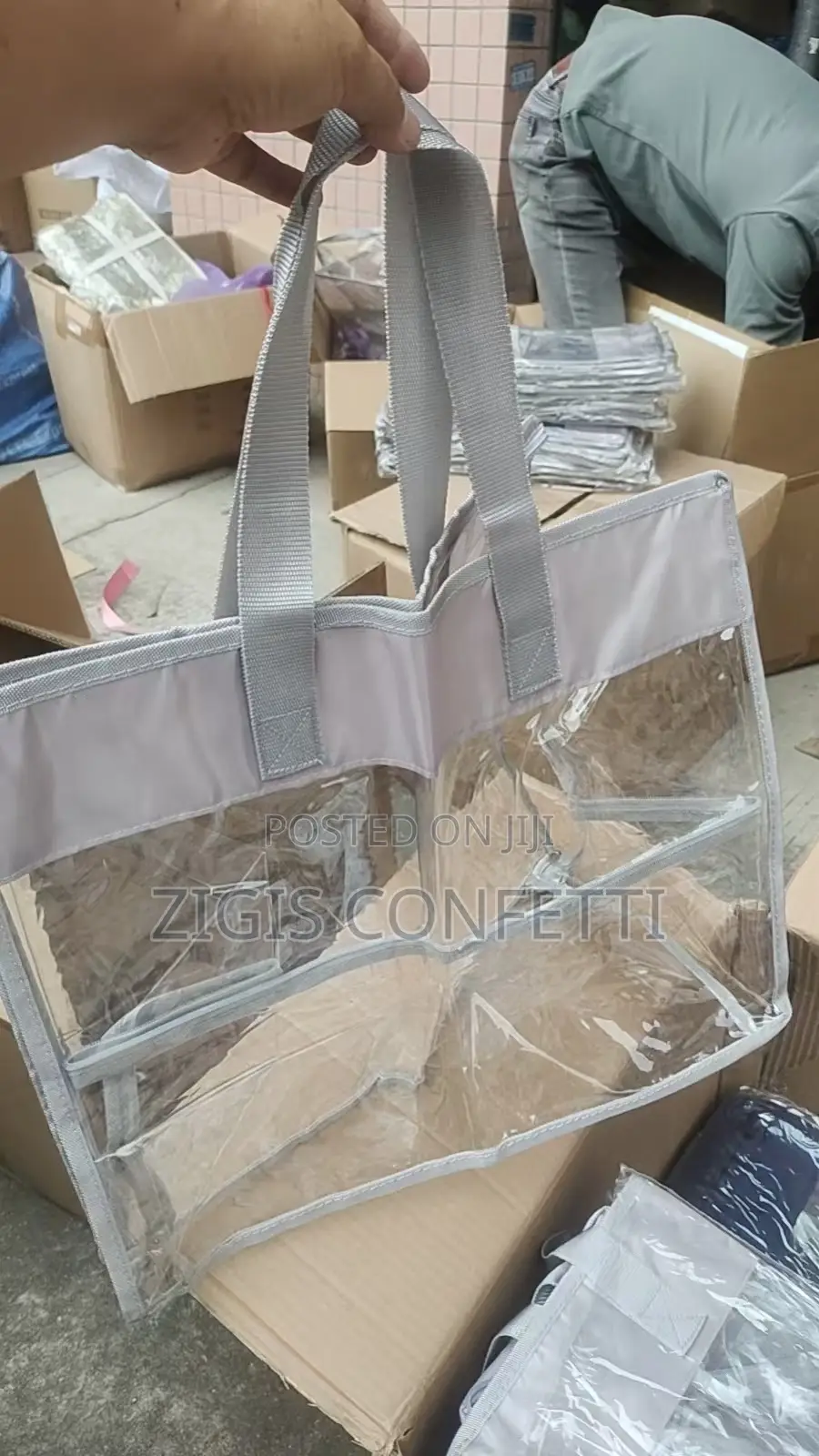 PVC Transparent Storage Bag