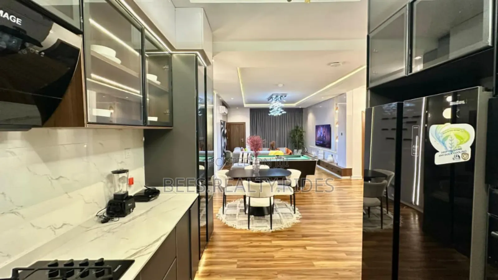 New Luxury 2 Bedroom With a Ps5, Snooker, Gym and a Balcony View