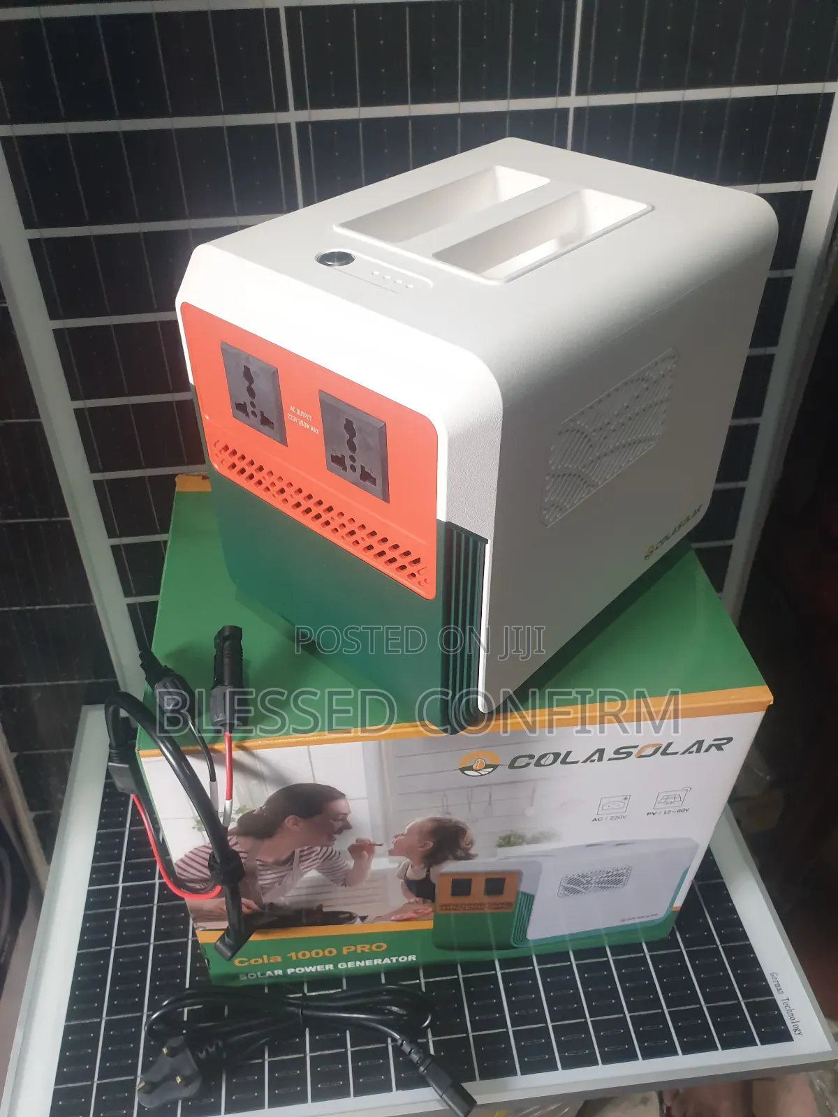 New Colar 1000pro Solar Power Generator With 400w Solar Panels