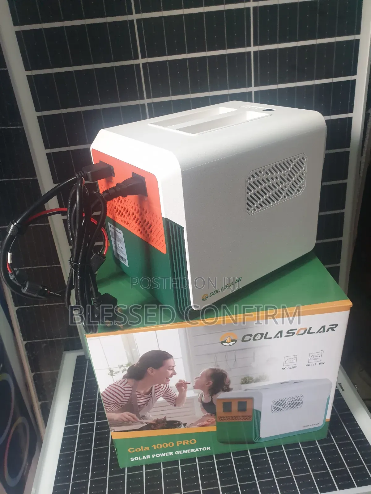 New Colar 1000pro Solar Power Generator With 400w Solar Panels