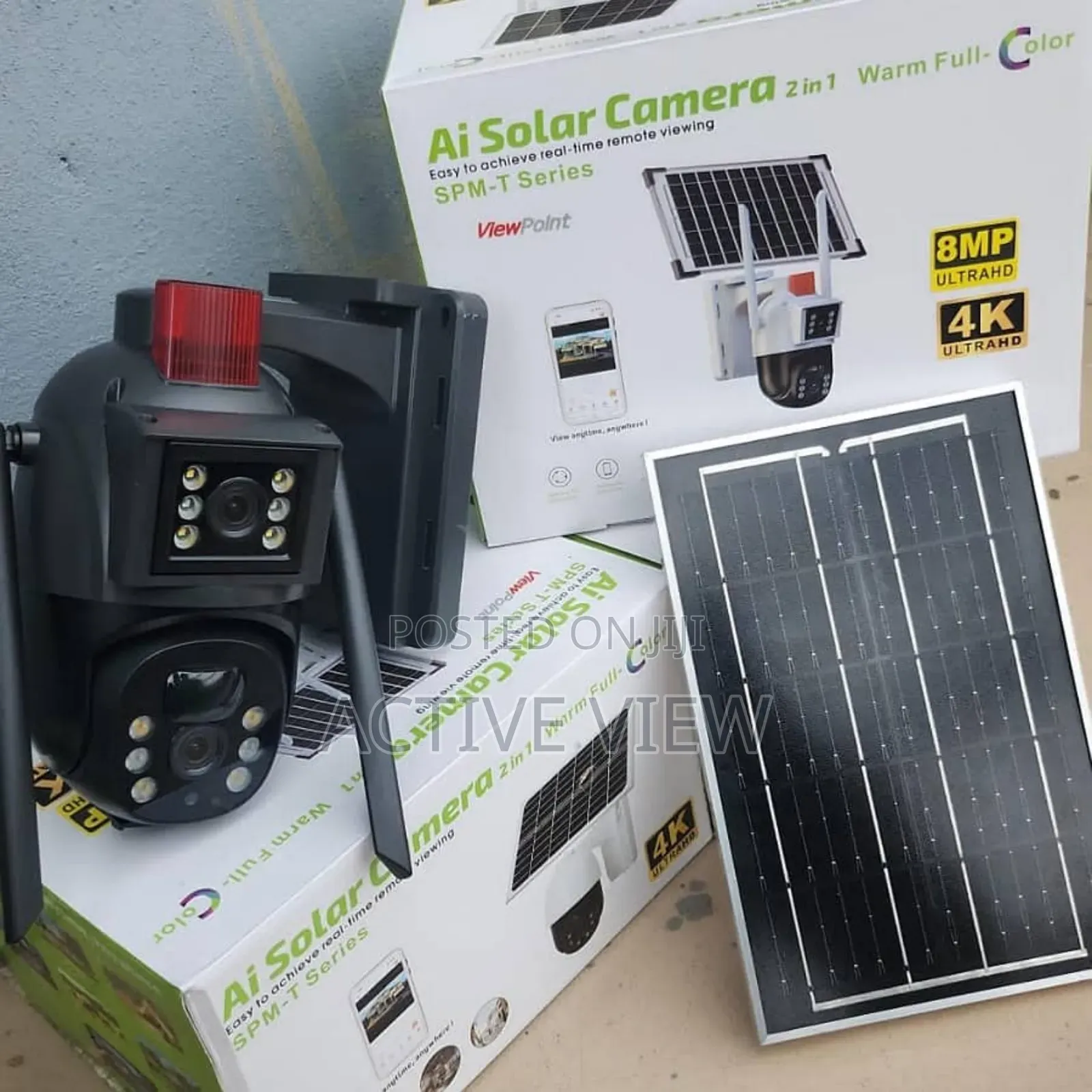 PTZ Security 4g Dual Lens CCTV Solar Camera