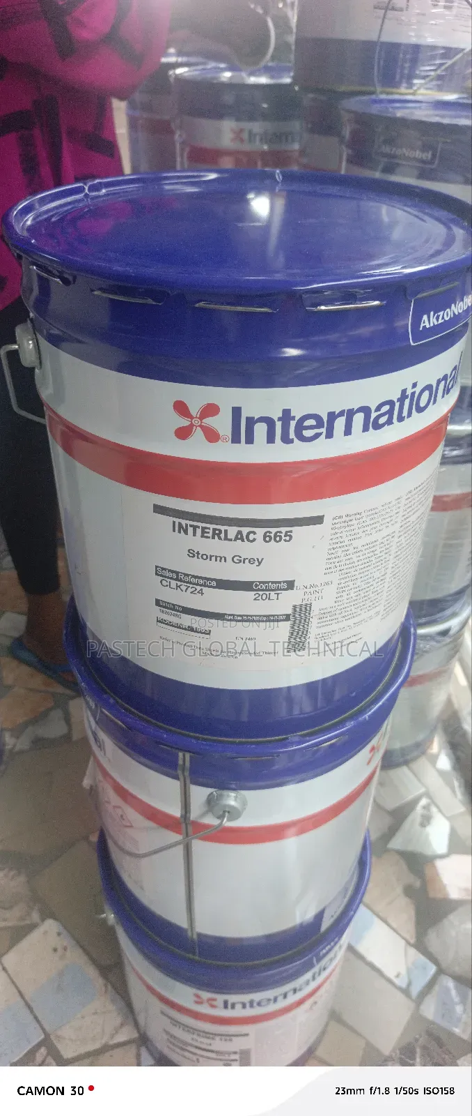 International Marine Paint // Interlac 665 (Storm Grey)