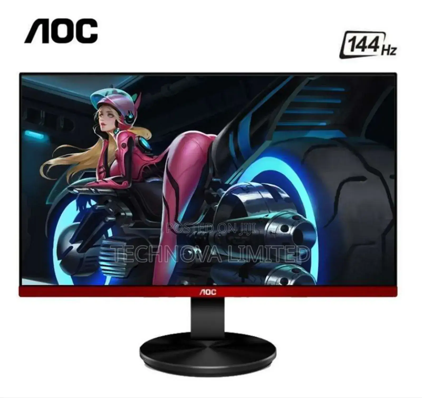 Aoc G2490vx 24" Frameless Gaming Monitor, FHD 1ms 144hz, 126% SRGB 93%